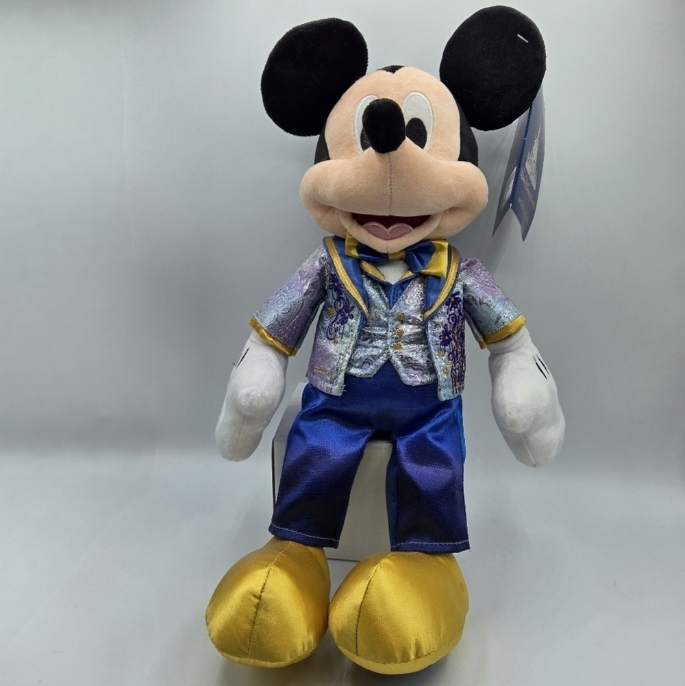 Disney World Mickey Mouse 50th Anniversary Medium Plush